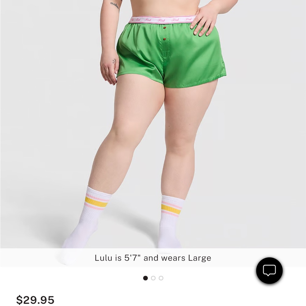 PINK Victoria's Secret Green Women's Shorts